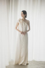 Load image into Gallery viewer, One shoulder ribbon dress (wedding)