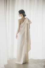 Load image into Gallery viewer, One shoulder ribbon dress (wedding)
