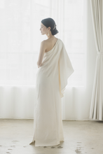 Load image into Gallery viewer, One shoulder frill dress (wedding)