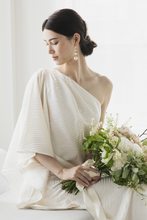 Load image into Gallery viewer, One shoulder frill dress (wedding)
