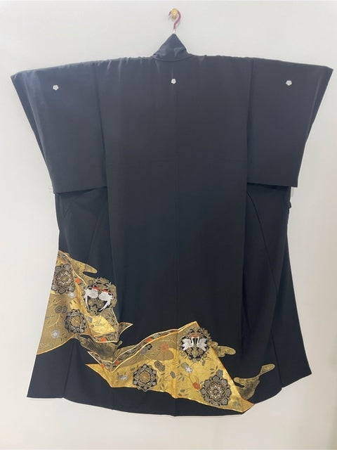 黒留　金駒　雲取り　丸紋　鴛鴦　鶴　［4952332321475］