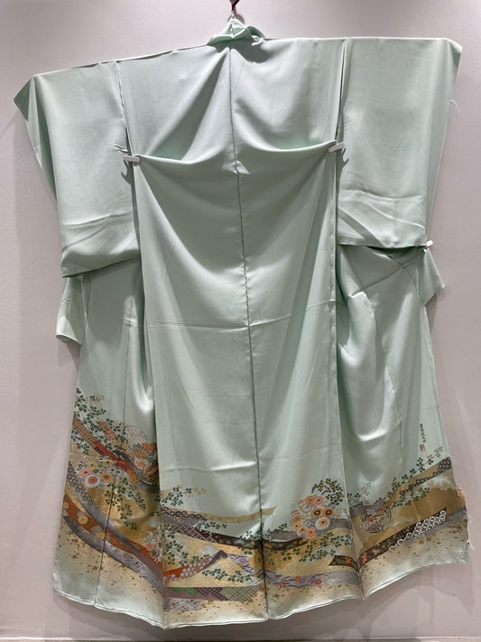 プレミアム　グリーン　牡丹　菊　桜　梅　金銀糸［4570191717149］