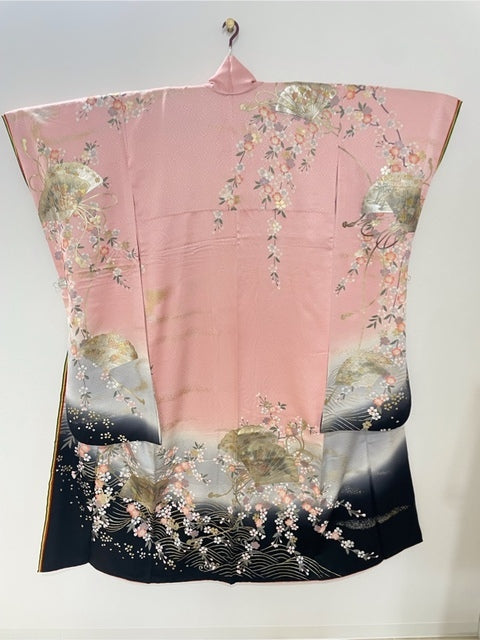 ピンク　扇子　桜　［4570191654925］