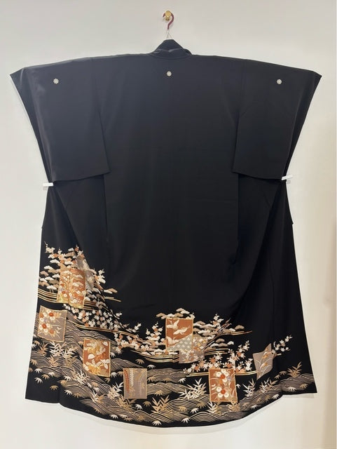 黒留 プレミアム 松 竹 梅 鶴 豪華 刺繍 金糸 金駒［4570191712786］