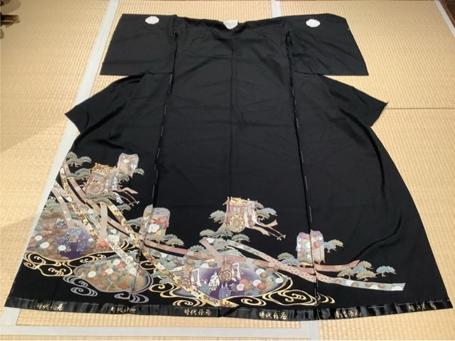 黒留　御所車　貝桶　熨斗　流水［4570191658350］