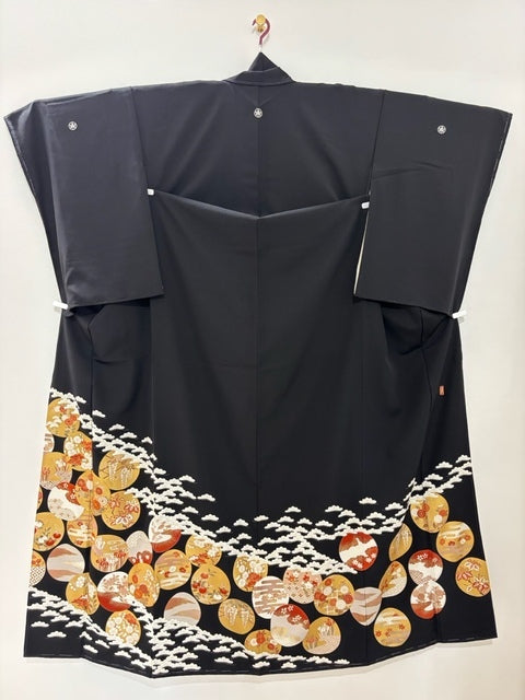 黒留　丸紋　季節花　松紋［4570191711611］