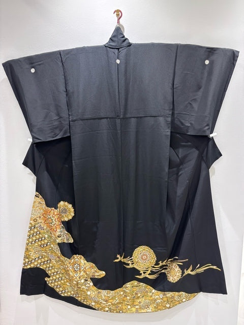 黒留　鳳凰正倉院花文　金彩［4570191711628］