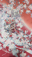 画像をギャラリービューアに読み込む, ラグランＭ　ピンク　御所車　桜　金彩　ぼかし［4570191697953］
