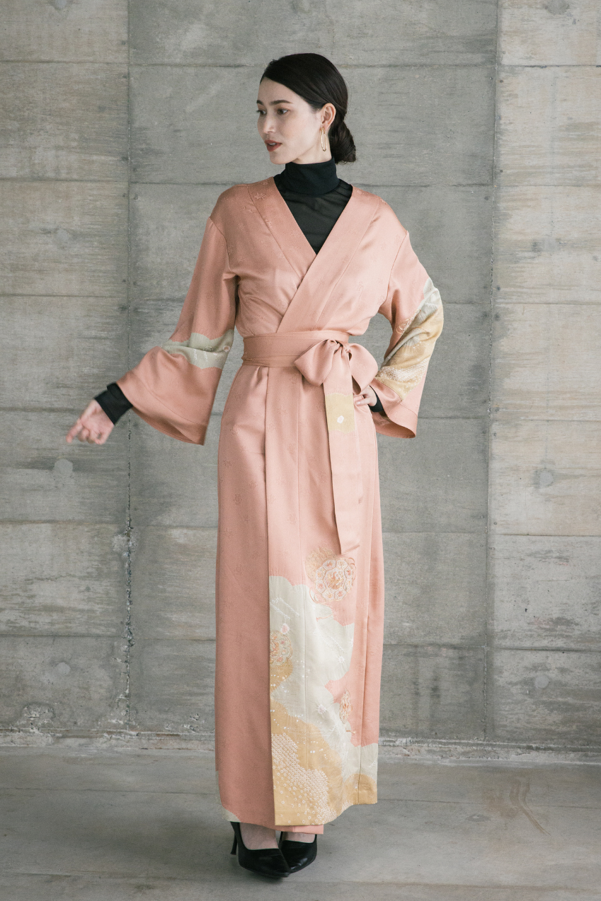 2WAY Kimono Fabric Abaya