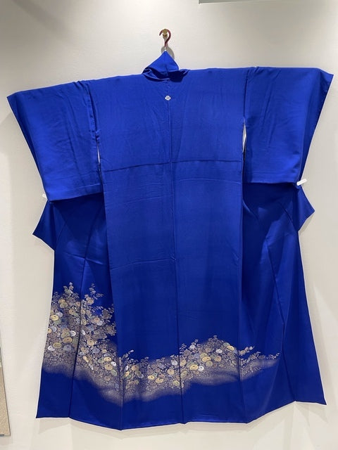 プレミアム　寿光織　青　万寿菊　金銀糸［4570191713516］