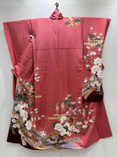 Load image into Gallery viewer, ピンク　鼓 牡丹 金彩 ぼかし ［4570191716739］
