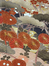 Load image into Gallery viewer, 焦茶色　ベージュ　松　菊［4570191716753］
