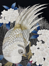 画像をギャラリービューアに読み込む, 黒留　プレミアム　刺繍　花鳥文　金銀糸　4570191715077
