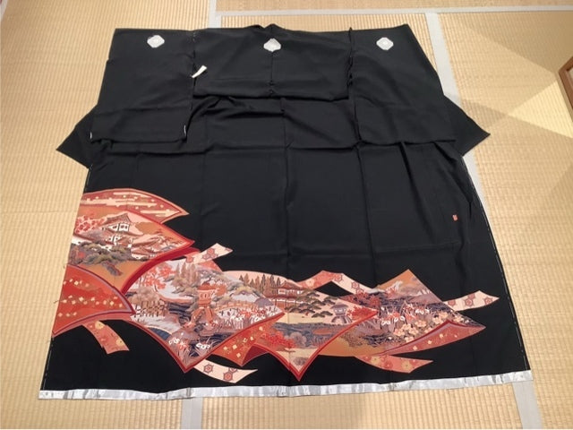 黒留　熨斗　城　松