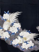 画像をギャラリービューアに読み込む, 黒留　プレミアム　刺繍　花鳥文　金銀糸　4570191715077
