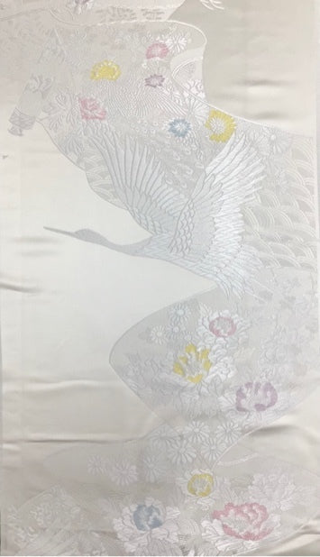 白無垢　パステル金糸　熨斗紋　鶴［4570191655380］
