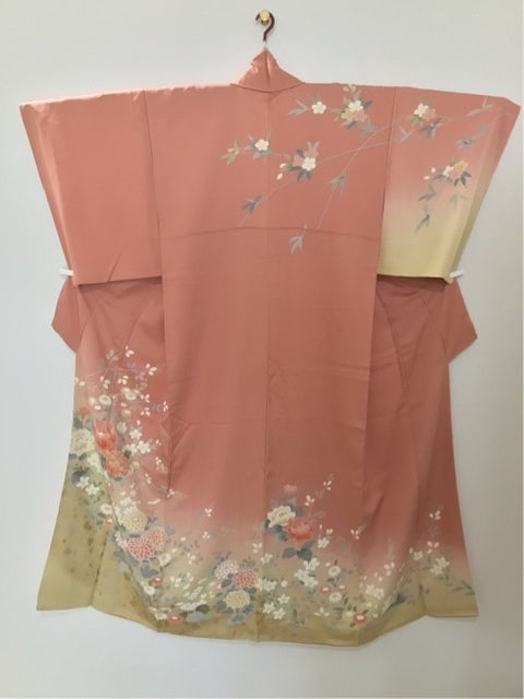 ピンク　牡丹　菊　金彩［4570191710799］