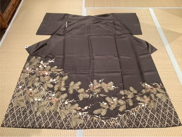 色留　ダークブラウン　松　竹　梅