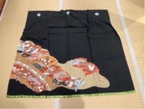 黒留　扇子　花　橋