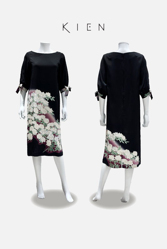 [Ready-made] One-piece I with sleeve ribbons, size L (Onepiece-I)