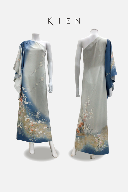 【既製品（Ready-made）】ワンショルダーフリルドレス M（One shoulder dress）