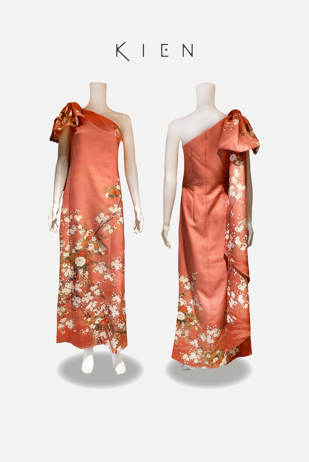 【既製品（Ready-made）】ワンショルダーリボンドレス M（One shoulder dress）　　