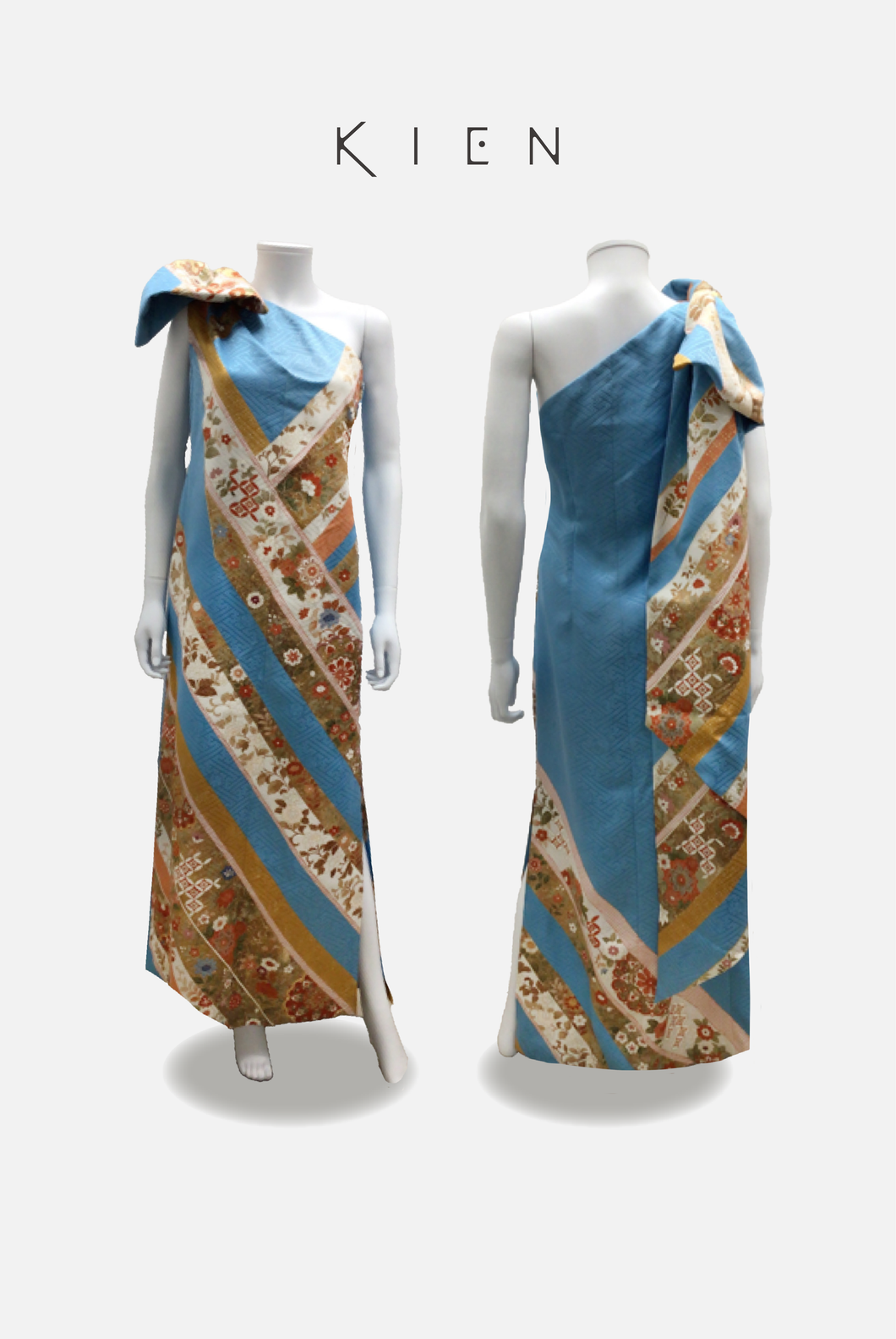 【既製品（Ready-made）】ワンショルダーリボンドレス M（One shoulder dress）　