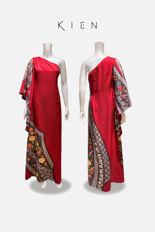 【既製品（Ready-made）】ワンショルダーフリルドレス M （One Shoulder Frill)