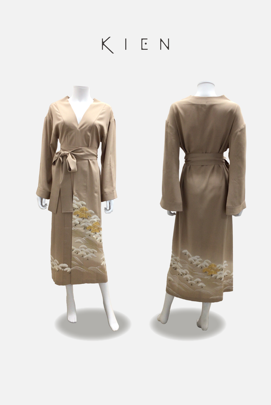 【既製品（Ready-made）】2WAY着物アバヤ（2waya）