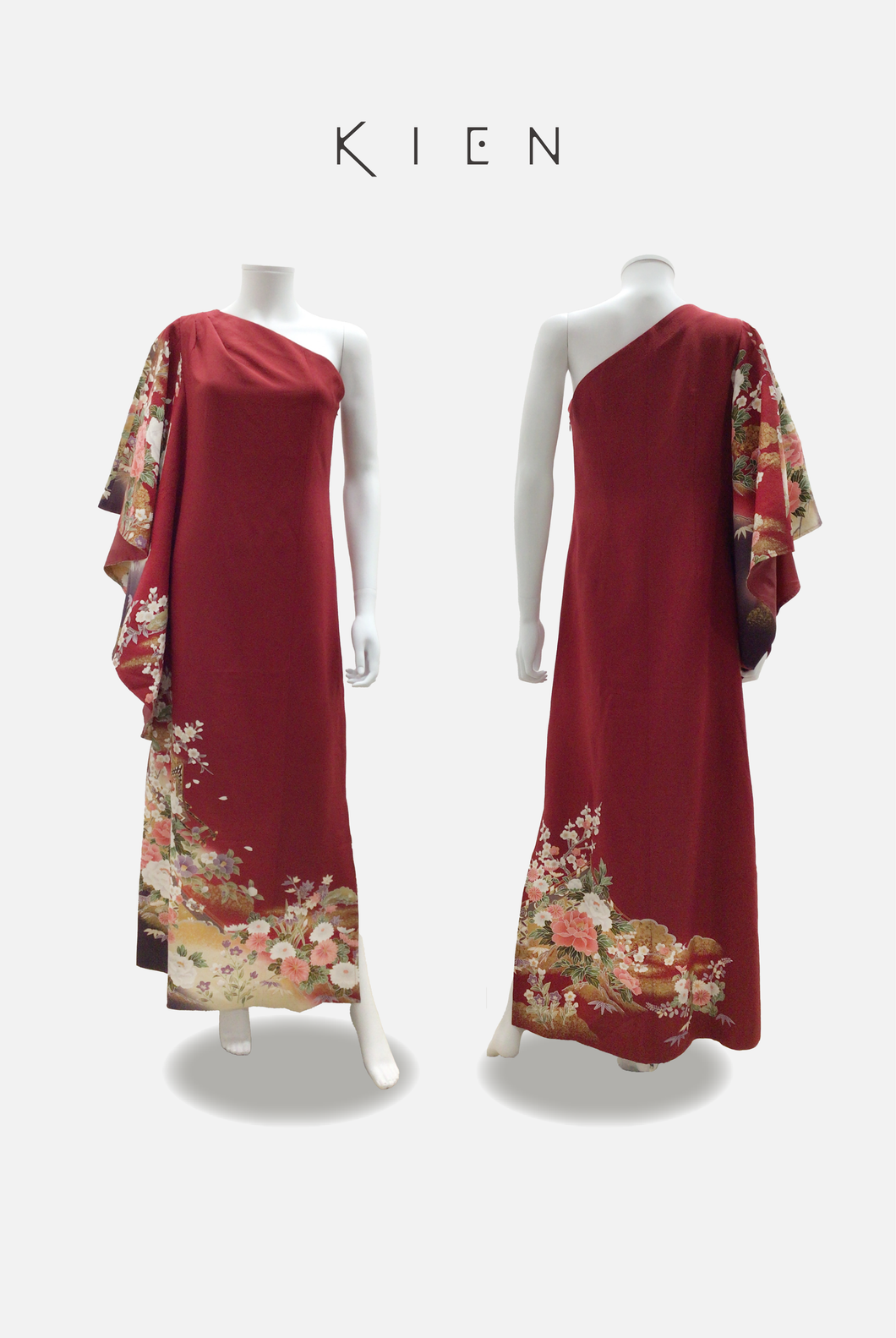 【既製品（Ready-made）】ワンショルダーフリルドレス M（One shoulder dress）