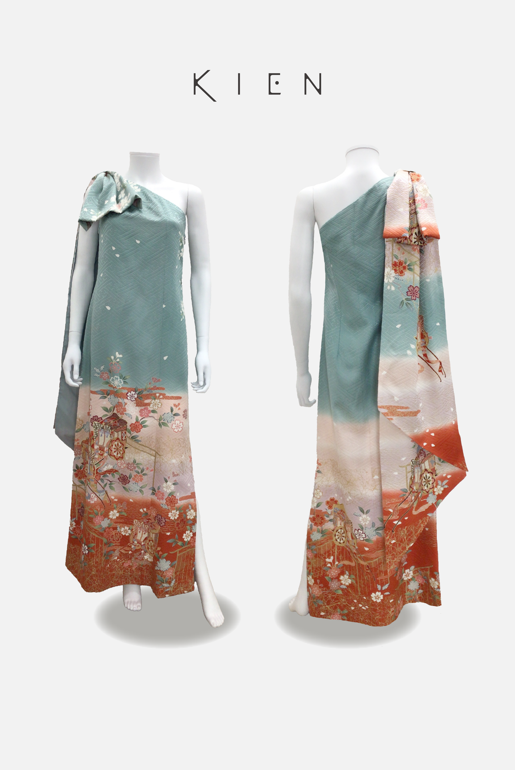 【既製品（Ready-made）】ワンショルダーフリルドレス M（One shoulder dress）