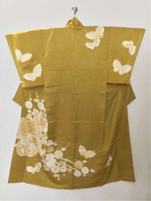 金色　花車　枝梅　金糸　金彩［4570191711116］