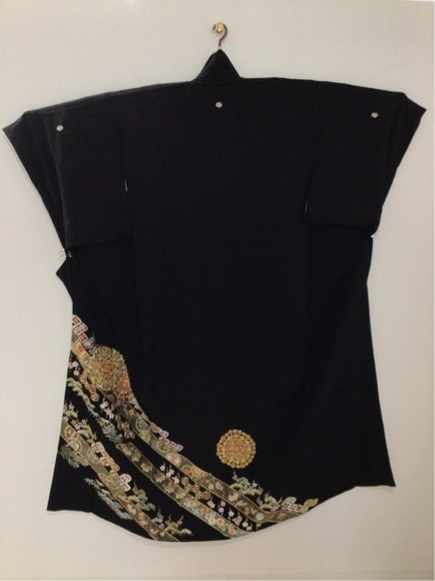 プレミアム 黒留　松竹梅　花文　お道具　4570191710447