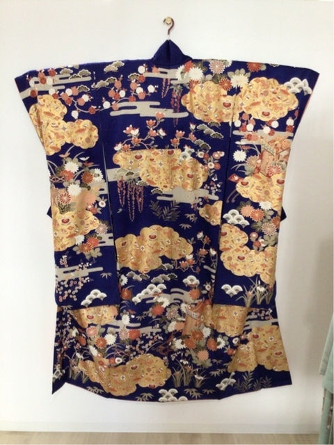 青　雲取り　梅　松　花　道具　4570191654246