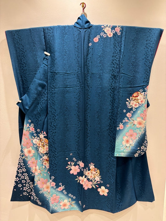 青緑　手鞠　桜　金糸　金彩［4570191719969］