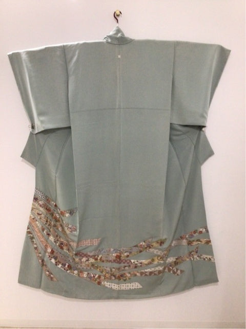 プレミアム　色留　スモーキーグリーン　熨斗　刺繍　［4570191654444］