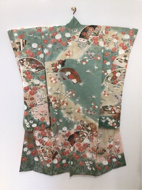 Shinbashi-iro Fan Chrysanthemum Peony [4570191654147]
