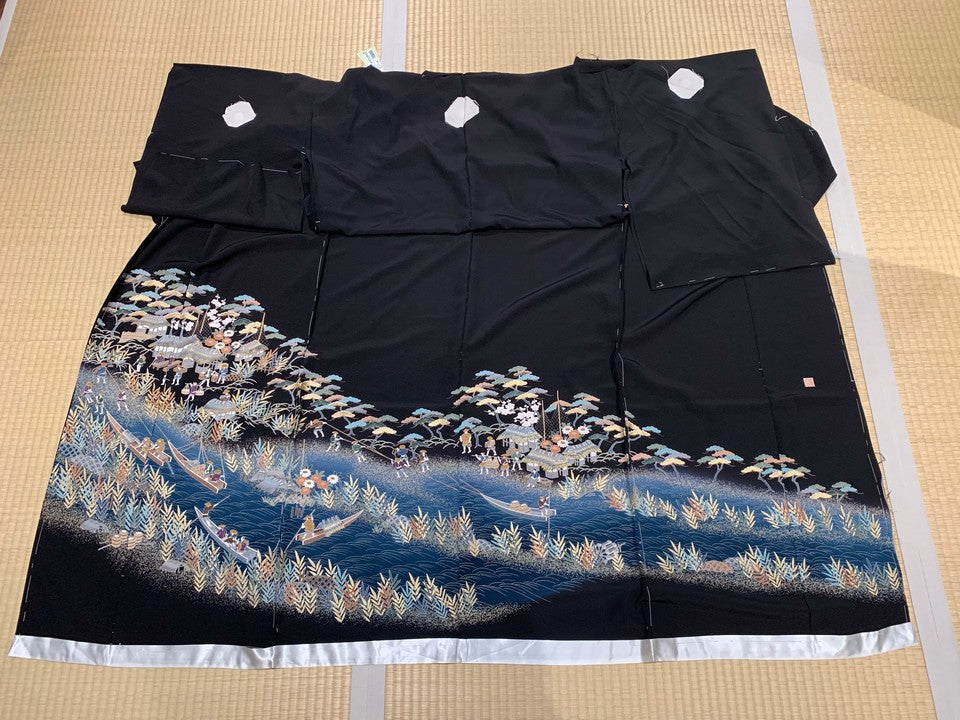 川、松、舟、人物風景 [4570191650316]