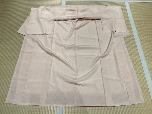 Komon Tsumugi silk fabric, beige [4570191650545]