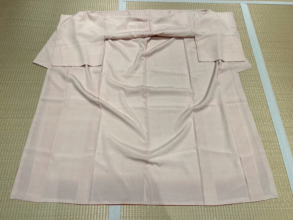 小紋　紬　ベージュ [4570191650545]