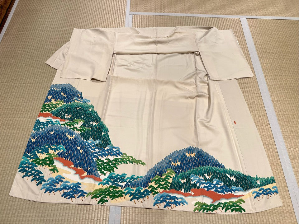 ベージュ　山　松　グリーン [4570191650606]