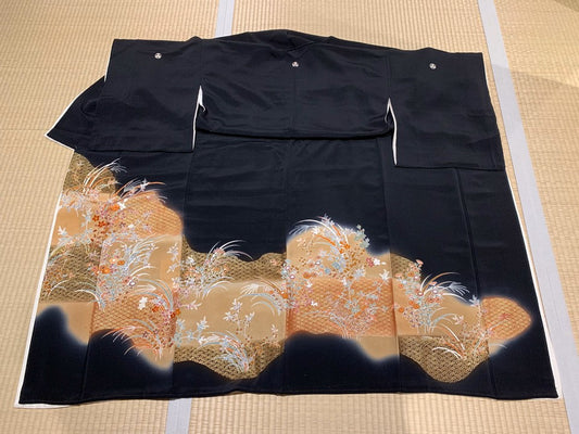 草花、刺繍、金、ススキ [4570191652297]