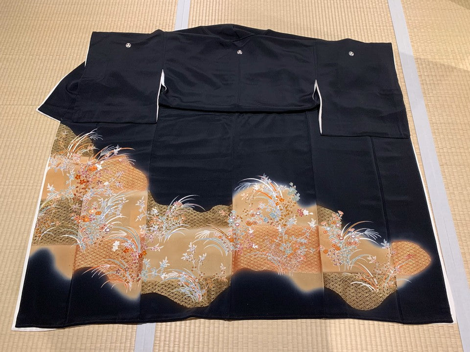 草花、刺繍、金、ススキ [4570191652297]