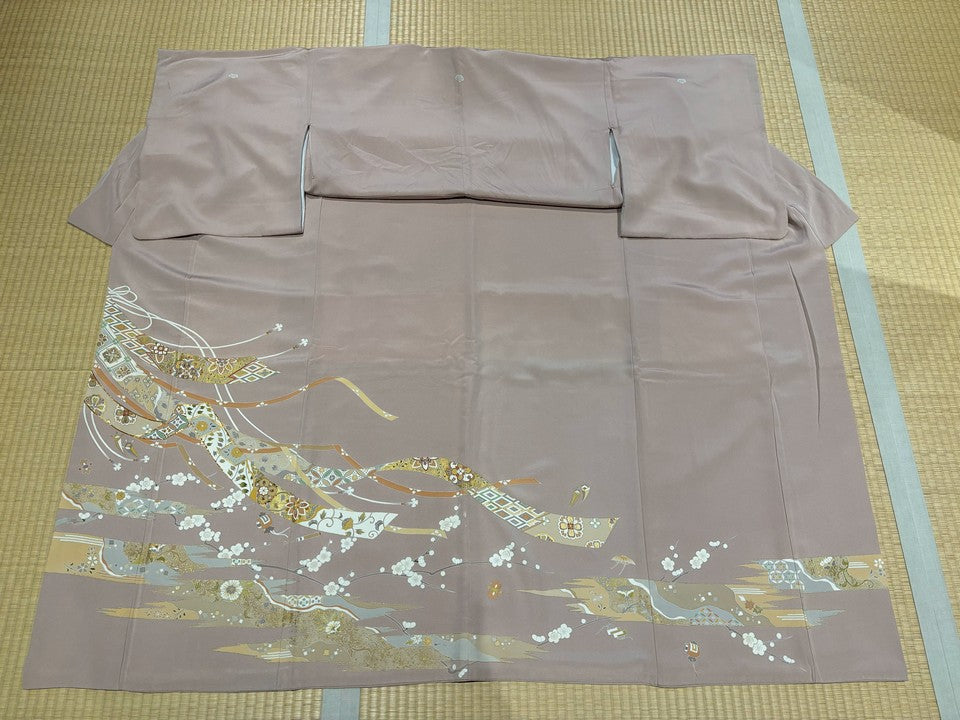 ピンク、熨斗柄、梅 [4570191653676]