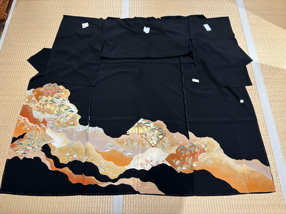 和本、鶴、花柄、金駒 [4570191653843]