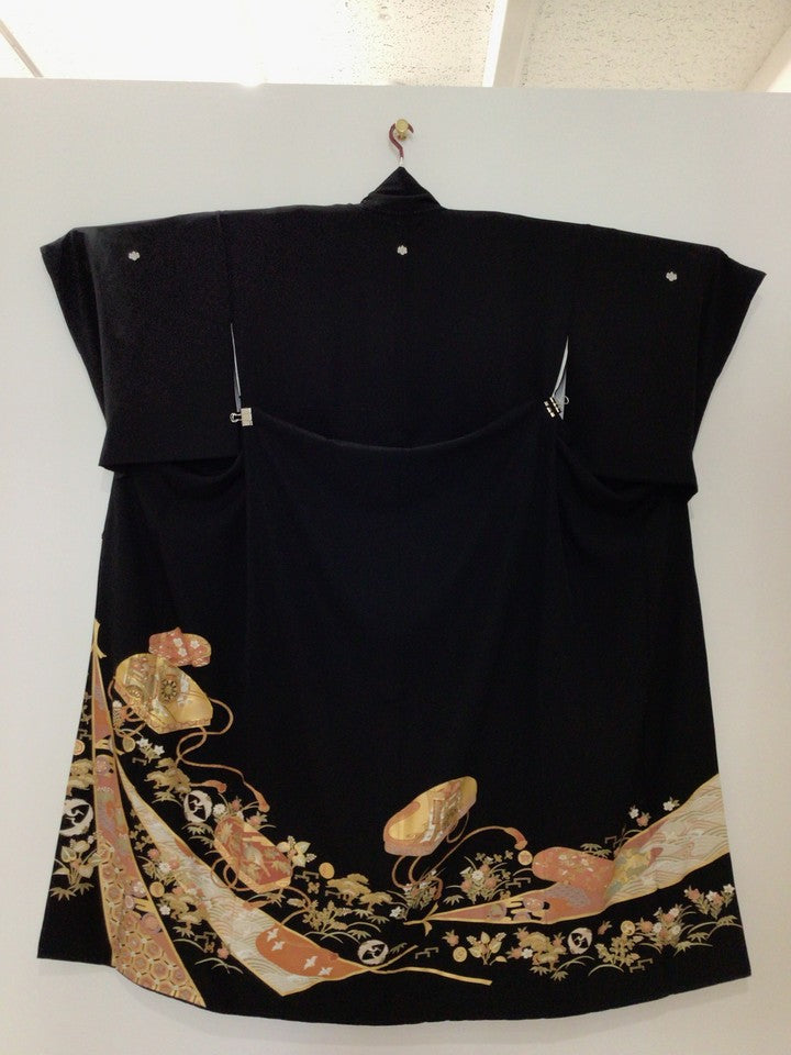 黒留　御所車　玉手箱　亀甲文　鶴　松　【4570191655151】