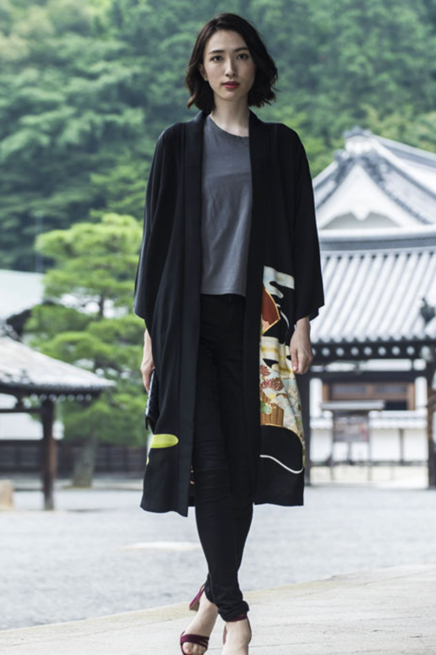 HAORI（kimono style gown）